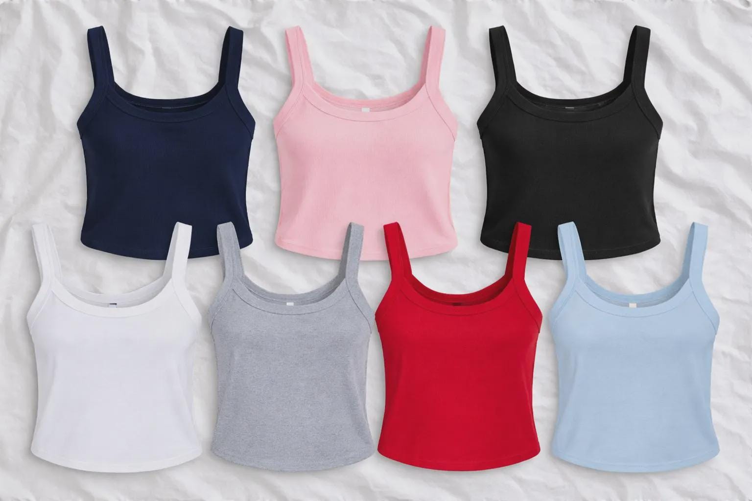 Embroidered Shell Bride Tank Top | Personalized Bachelorette Party Cami