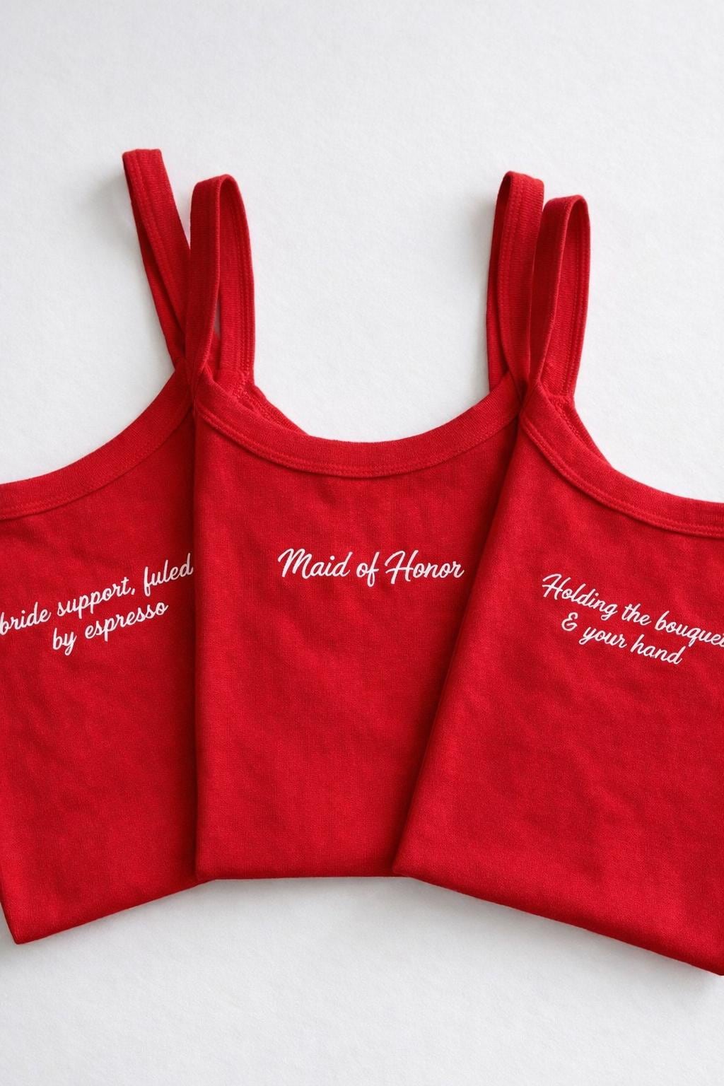 Personalized Embroidered Tank Top, Custom Embroidery Crop top Mrs Bride gift, Bachelorette party idea