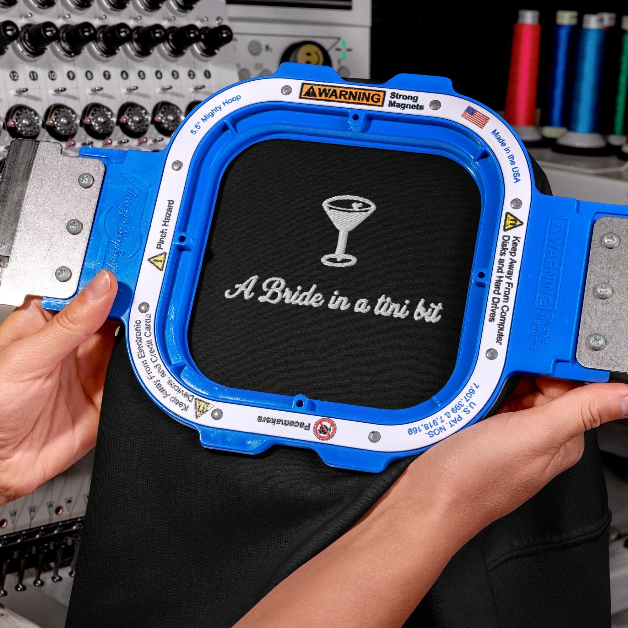 Bride Martini Crewneck Sweatshirt – Minimal Bridal Pullover, Bachelorette Weekend Gift