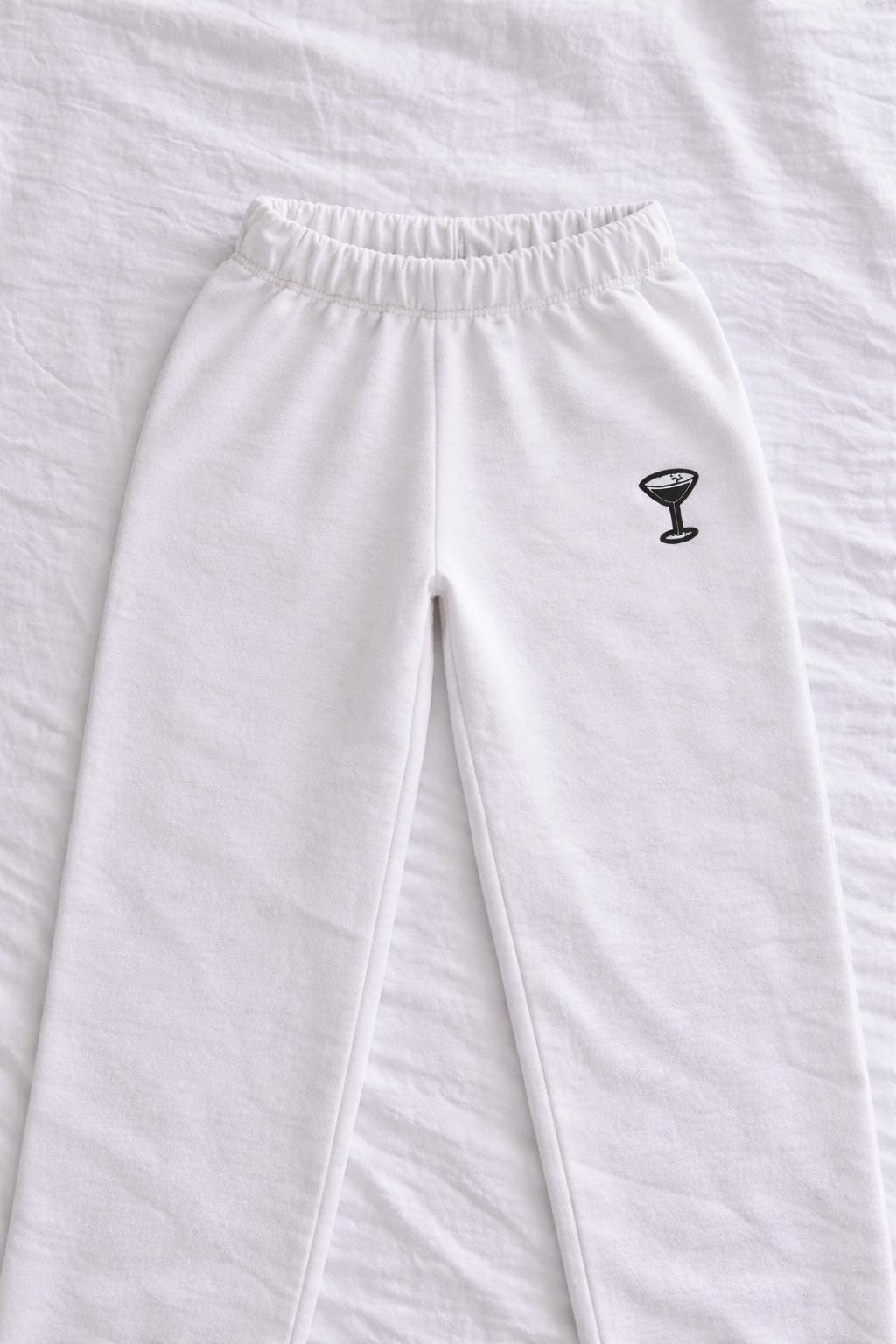 Embroidered Bride Lounge Set – Espresso Martini Honeymoon Pajamas