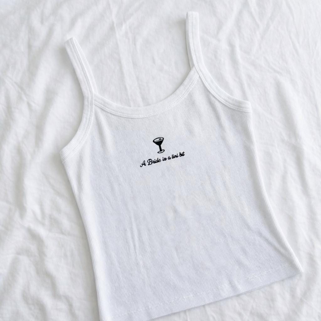 Embroidered Bride Lounge Set – Espresso Martini Honeymoon Pajamas