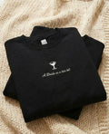Bride Martini Crewneck Sweatshirt – Minimal Bridal Pullover, Bachelorette Weekend Gift