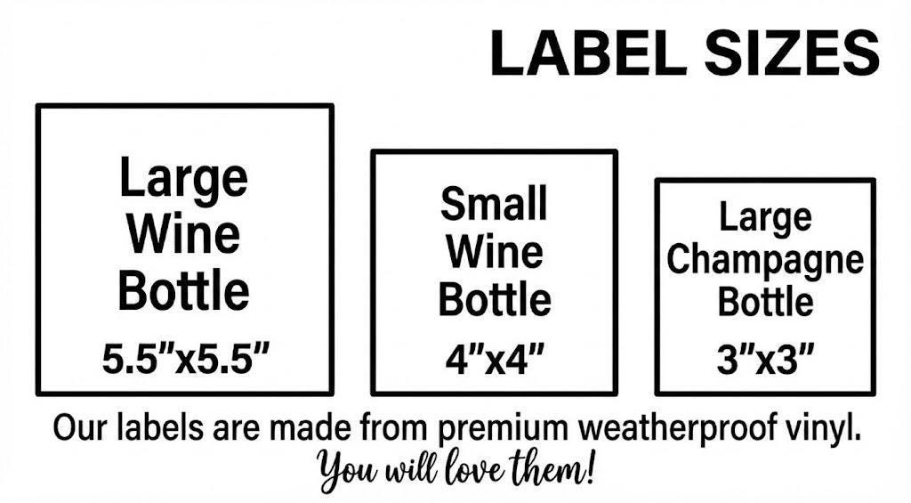 Bridesmaid Proposal Wine Label – Coquette Red Bow, Personalized Gift