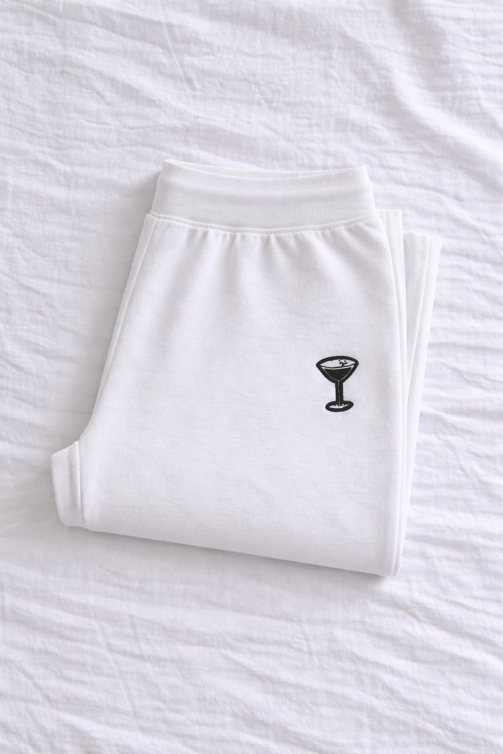 Embroidered Bride Lounge Set – Espresso Martini Honeymoon Pajamas