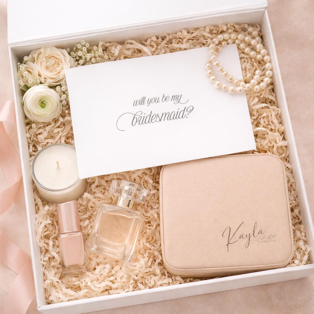 Bridesmaid Proposal Card | Minimalist Wedding Party Ask